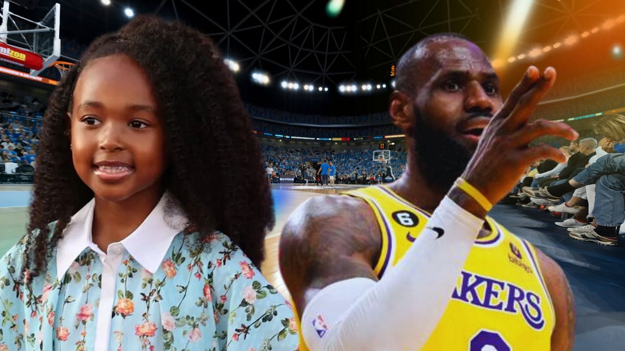 LeBron James and his daughter Zhuri talk some lighthearted trash in Nike commercial
