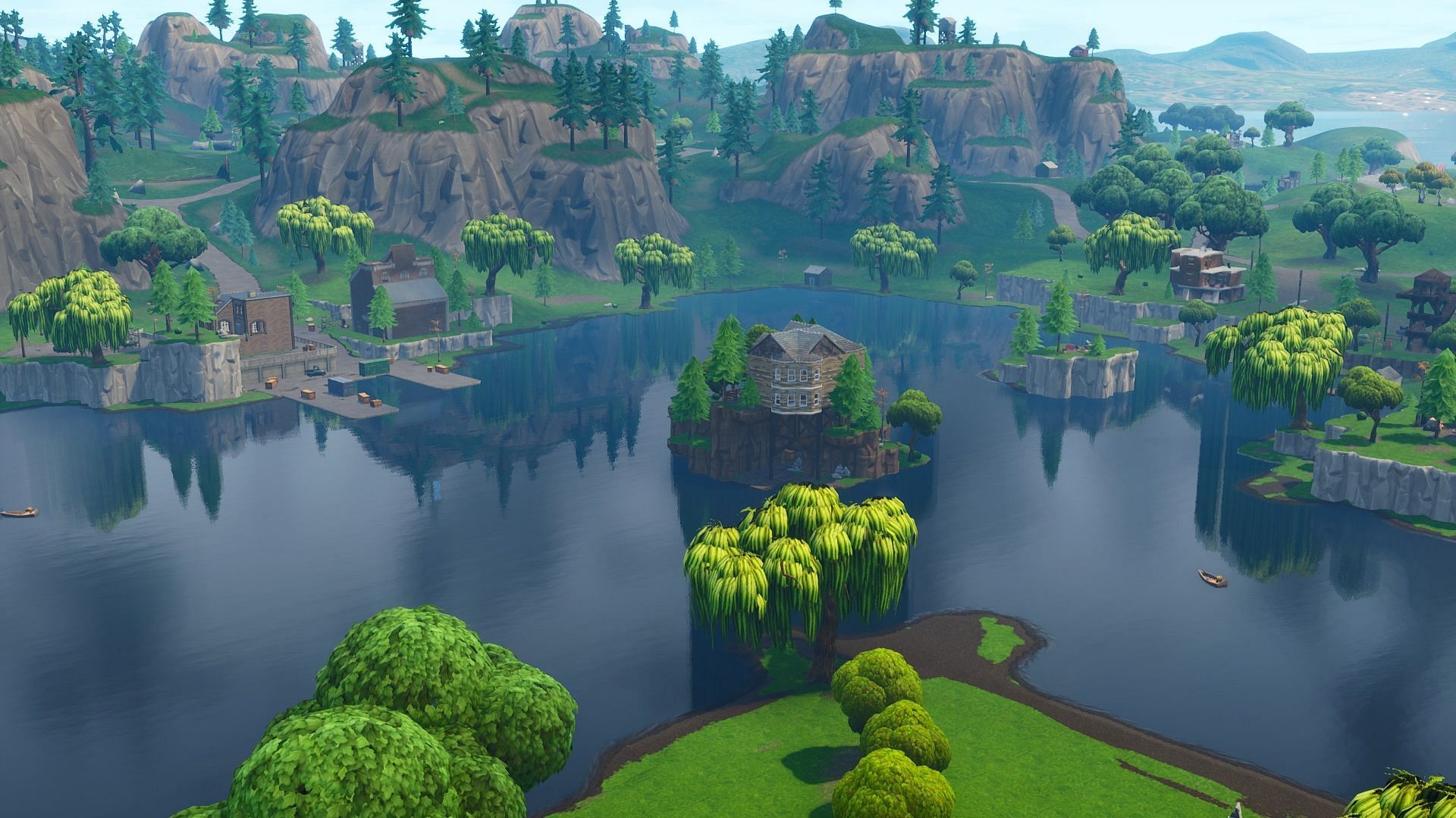 Loot Lake (Image via Epic Games/Fortnite)