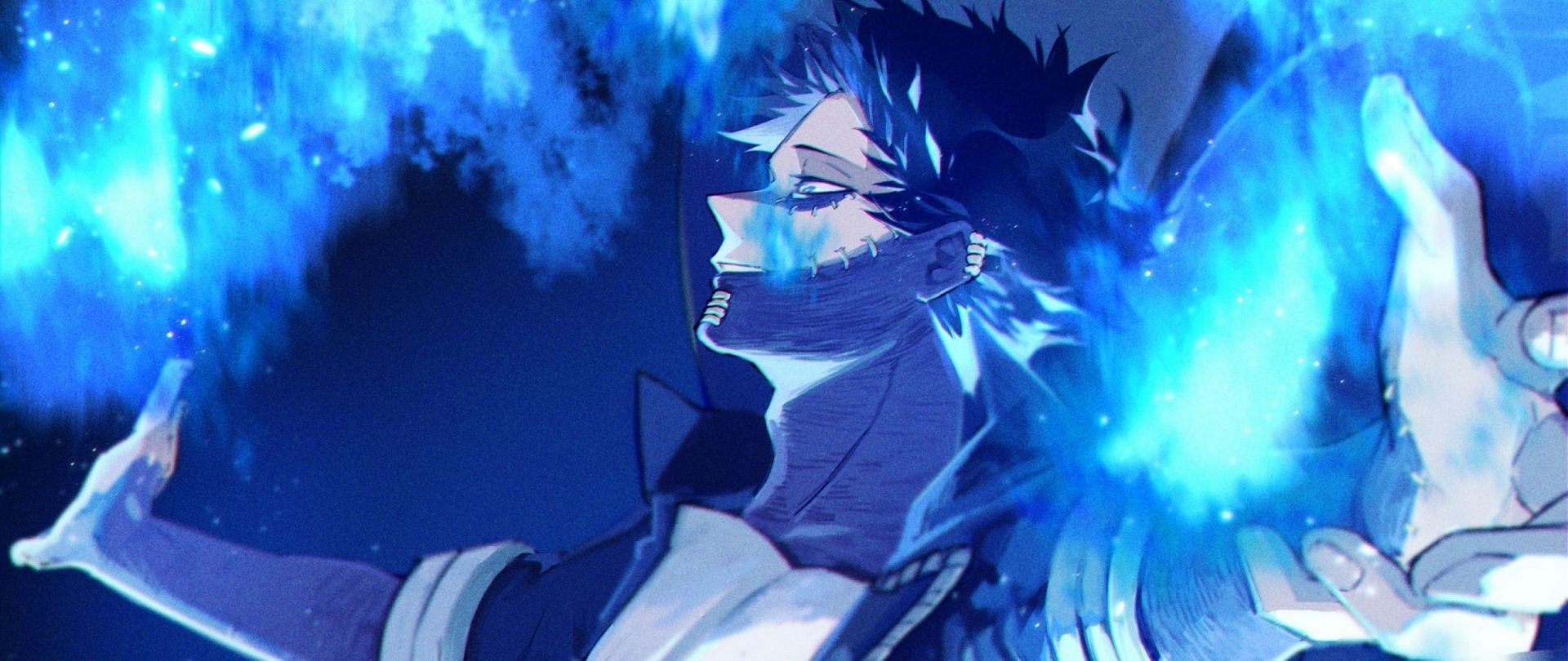 Dabi is one of the main antagonists of MHA. (Image via Bones)