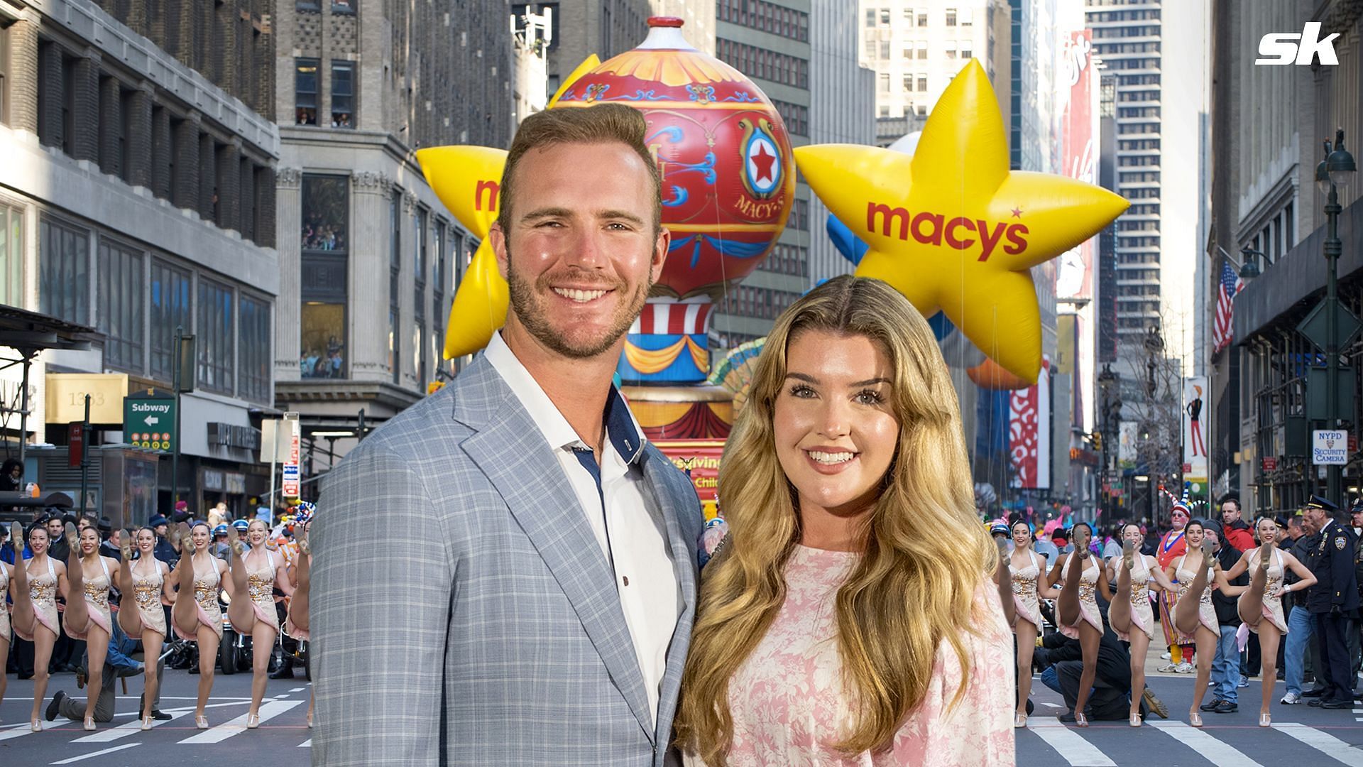 Pete Alonso shares heartwarming moments with wife Haley as Macy