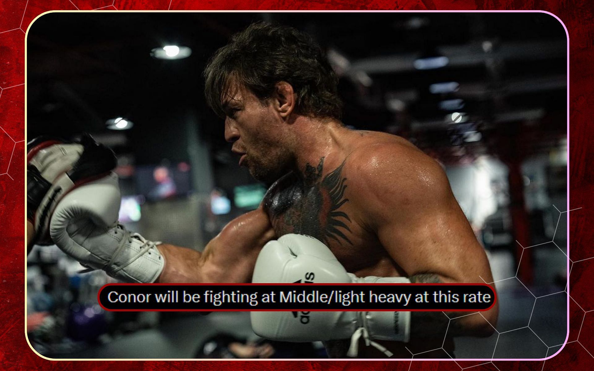 Former UFC champion Conor McGregor preparing for his octagon return