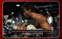 “Don’t be his punching bag” - Fans react as Conor McGregor’s sparring partner drops fresh training picture