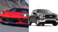 Chevrolet Corvette Stingray and Ford F150