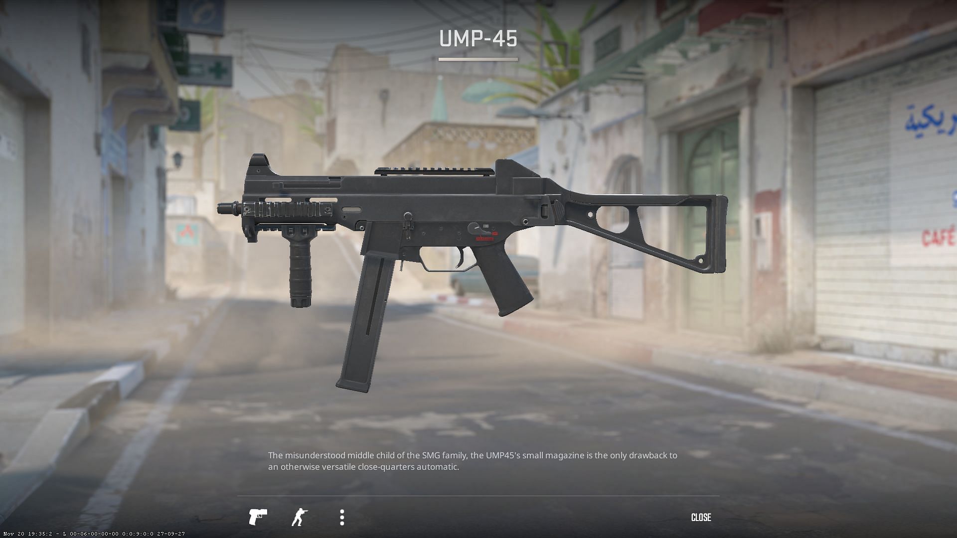 UMP-45 in CS2 (Image via Valve)