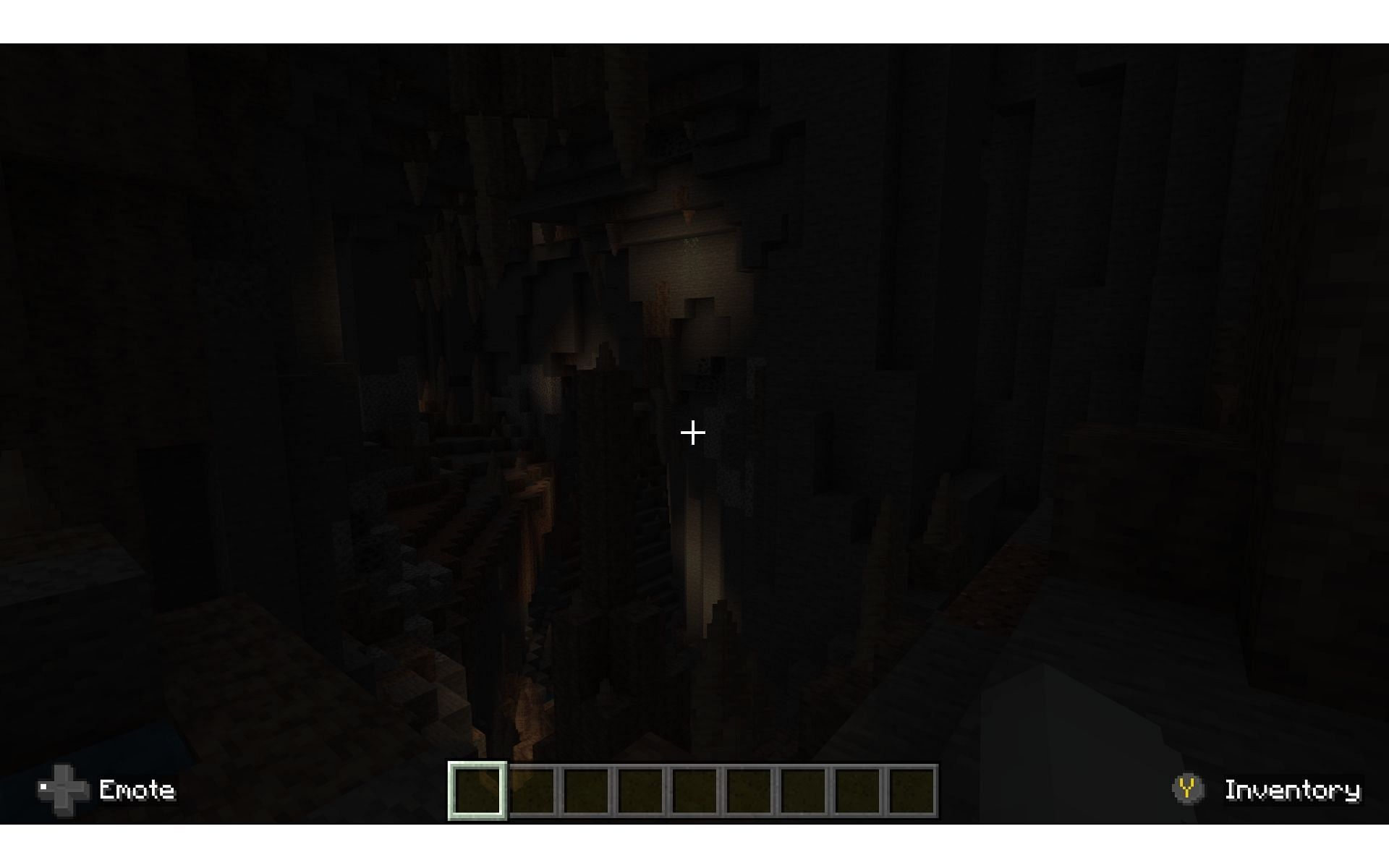 This seed features a large dripstone cave system (Image via Mojang)