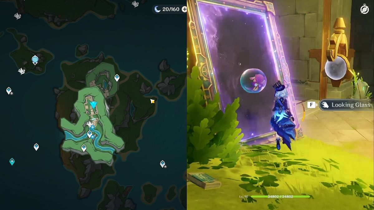 All 6 Looking Glass locations in Genshin Impact