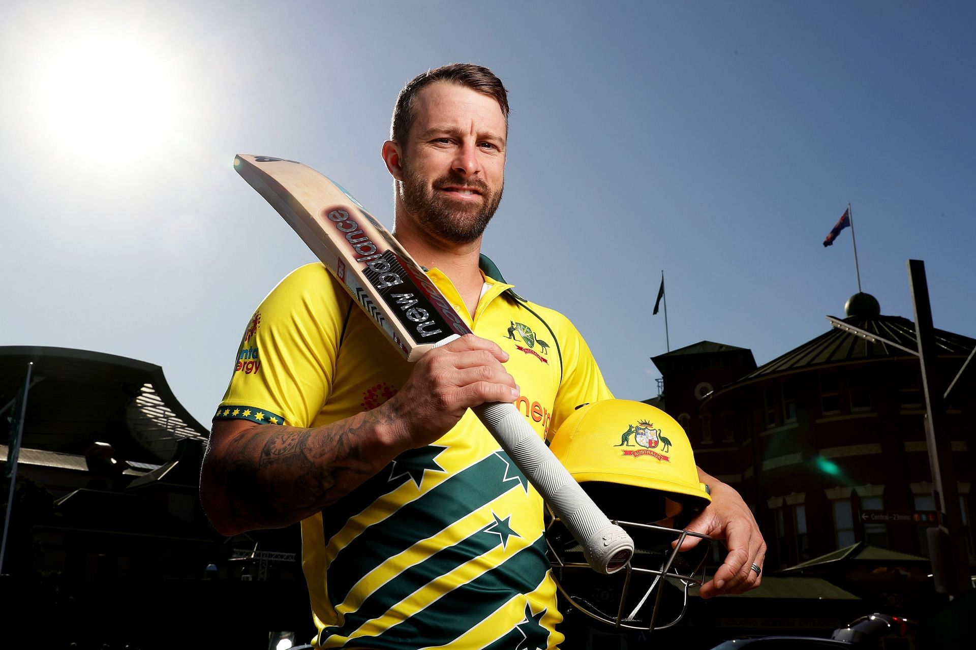 Matthew Wade is set to lead Australia in the T20I series against India (Image via ICC)