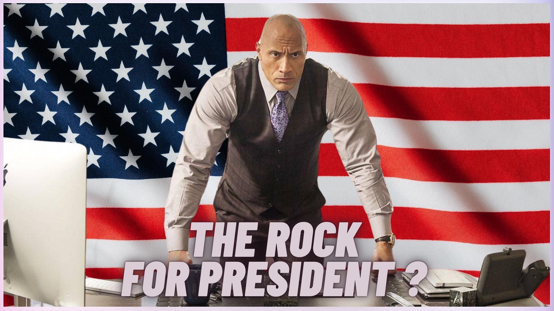 The Rock for President? Is it a possibility?