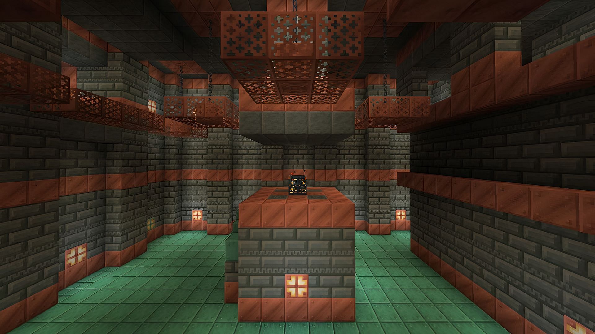 Trial chambers are the latest Minecraft structure to arrive in the 1.21 update (Image via Mojang)