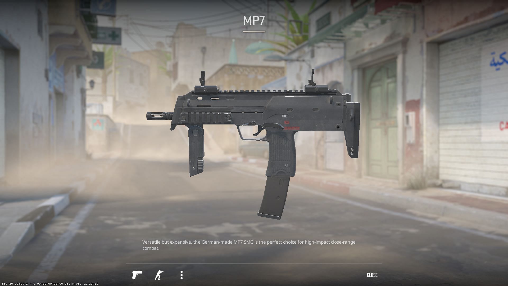 MP7 in CS2 (Image via Valve)
