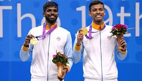 Chirag Shetty and Satwiksairaj Rankireddy's historic Asian Games jersey to be auctioned