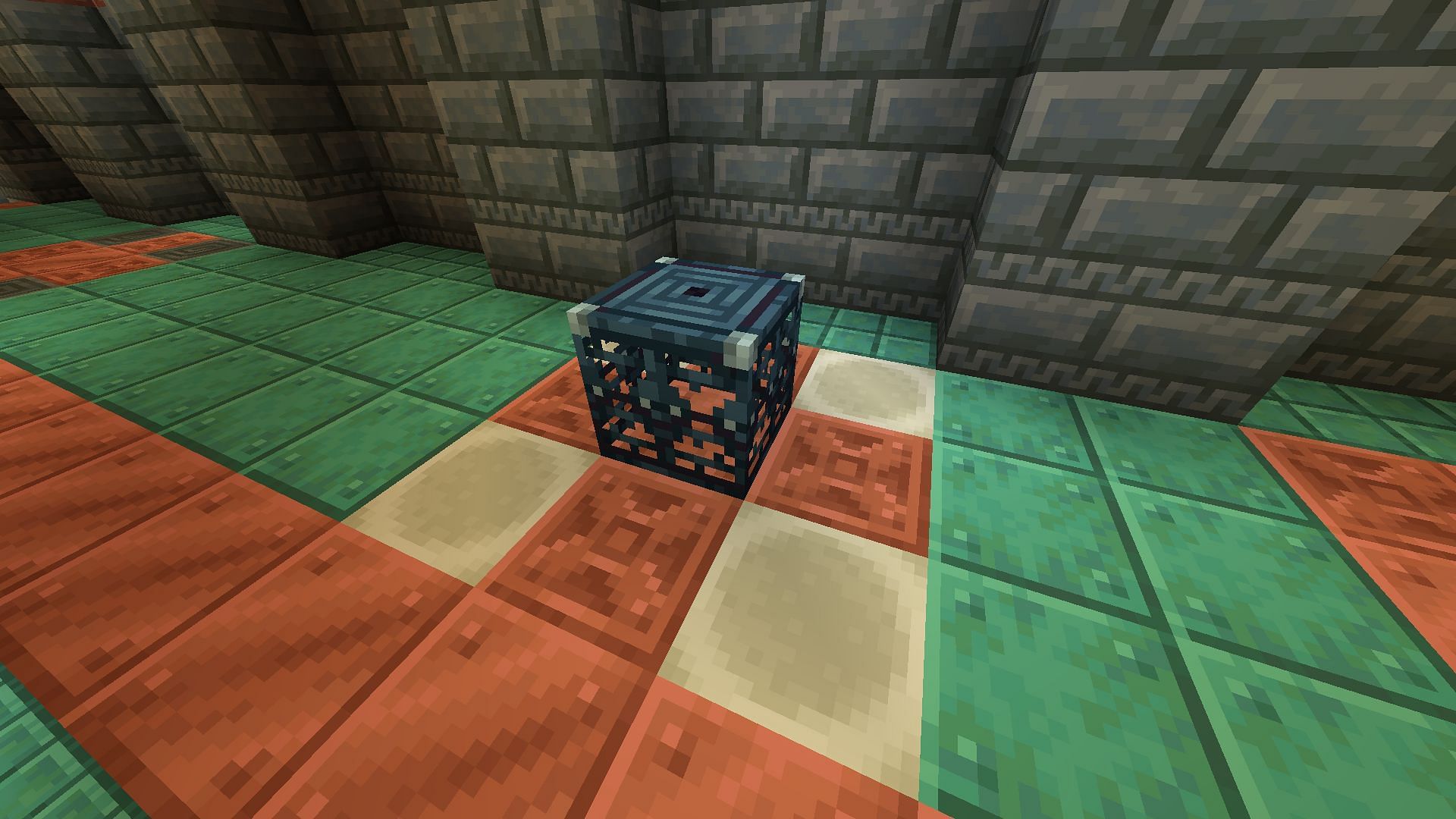 Skeleton will spawn from trial spawners that are surrounded by bone blocks in Minecraft 1.21 update (Image via Mojang)