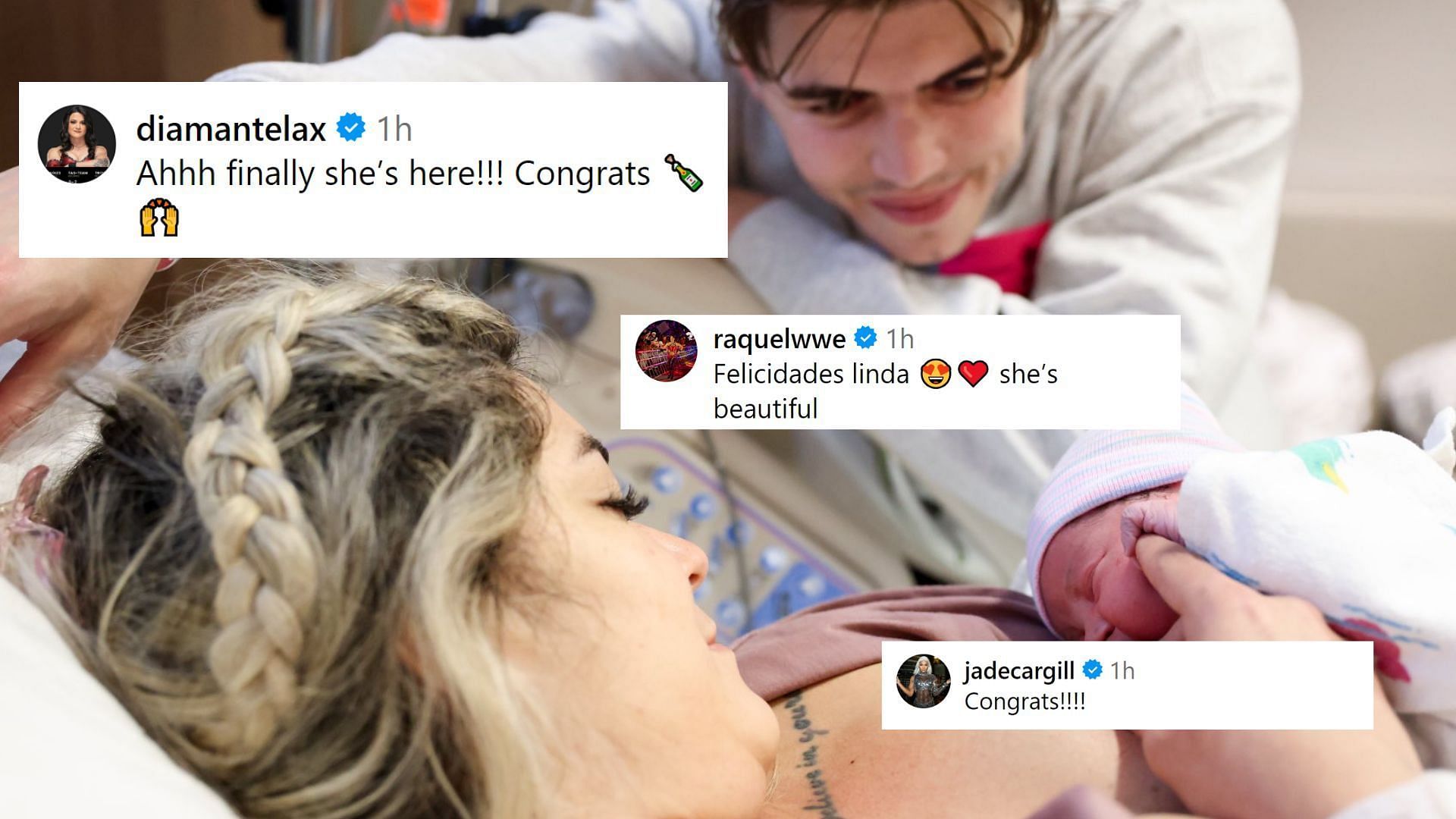 Sammy Guevara and Tay Melo welcome their first child
