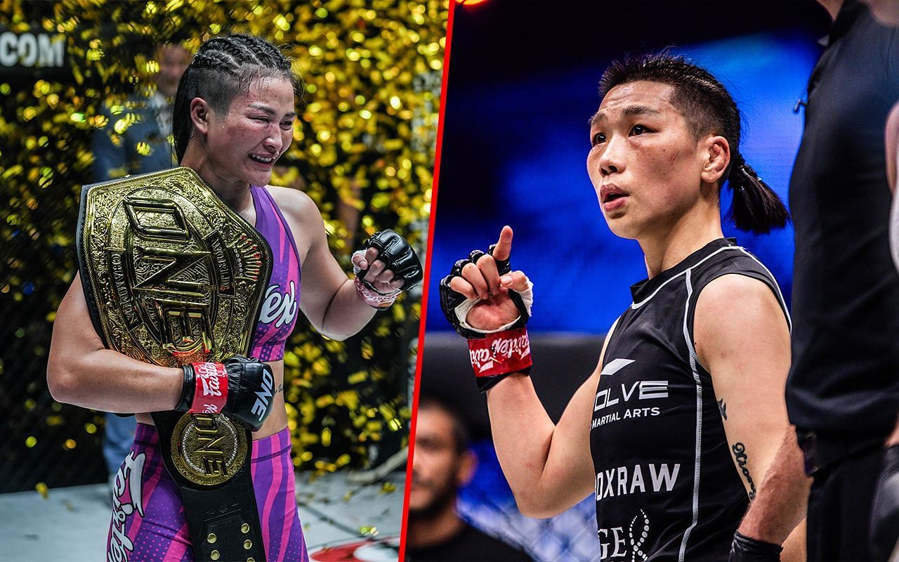 Stamp (L) and Xiong Jing Nan (R) | Photo by ONE Championship