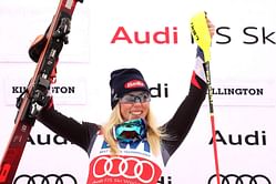 “The best post-victory celebration"- Mikaela Shiffrin enjoys after winning the World Cup slalom in Killington