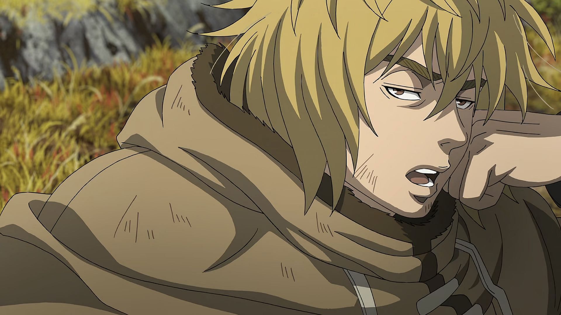 Teenage Thorfinn in Vinland saga (Image via MAPPA )