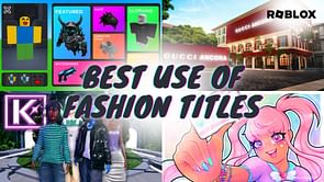 Roblox Innovation Awards 2023: Best Use of Fashion nominees