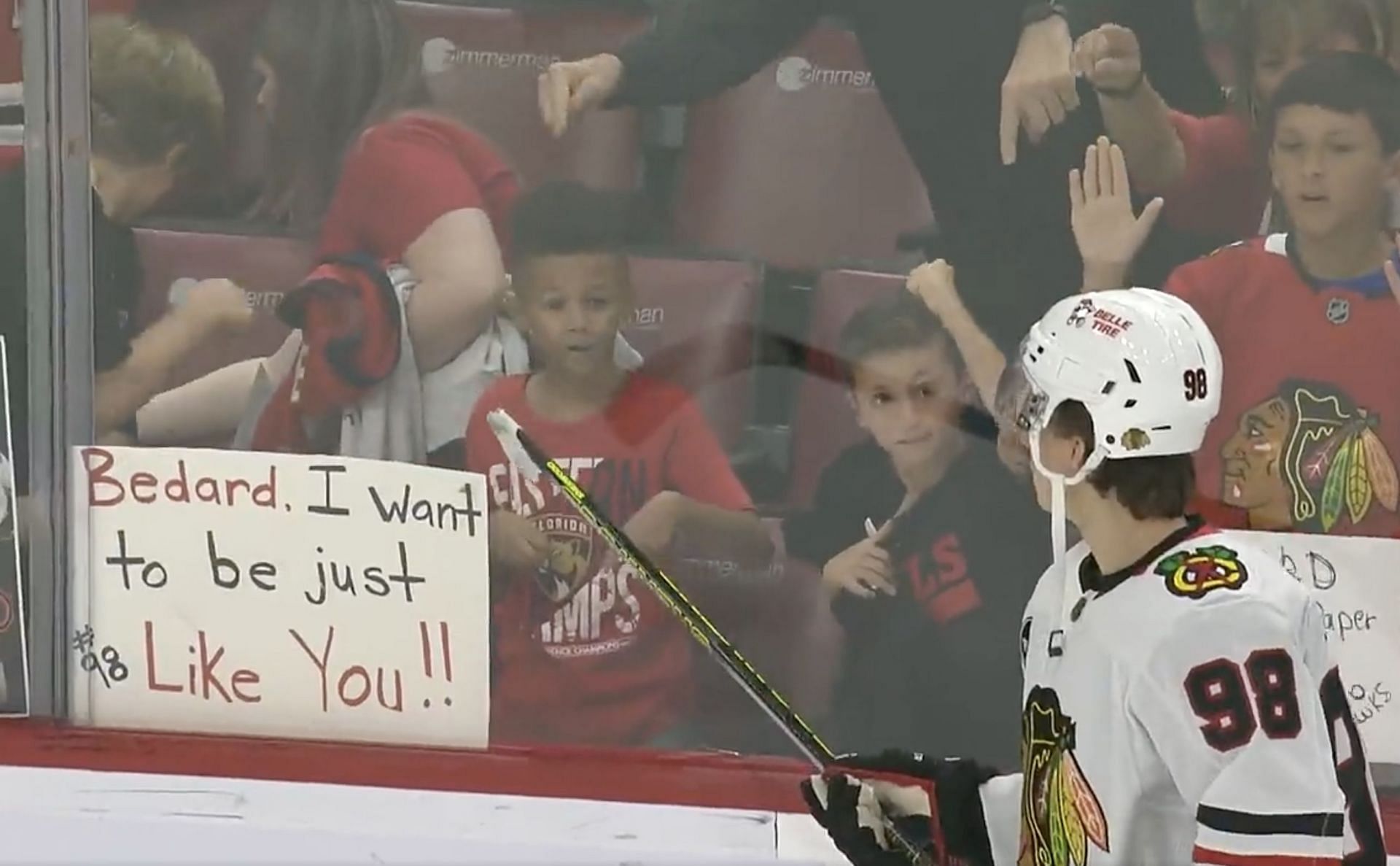 Watch: Connor Bedard Makes Fan's Day After Tossing Him A Puck Following ...