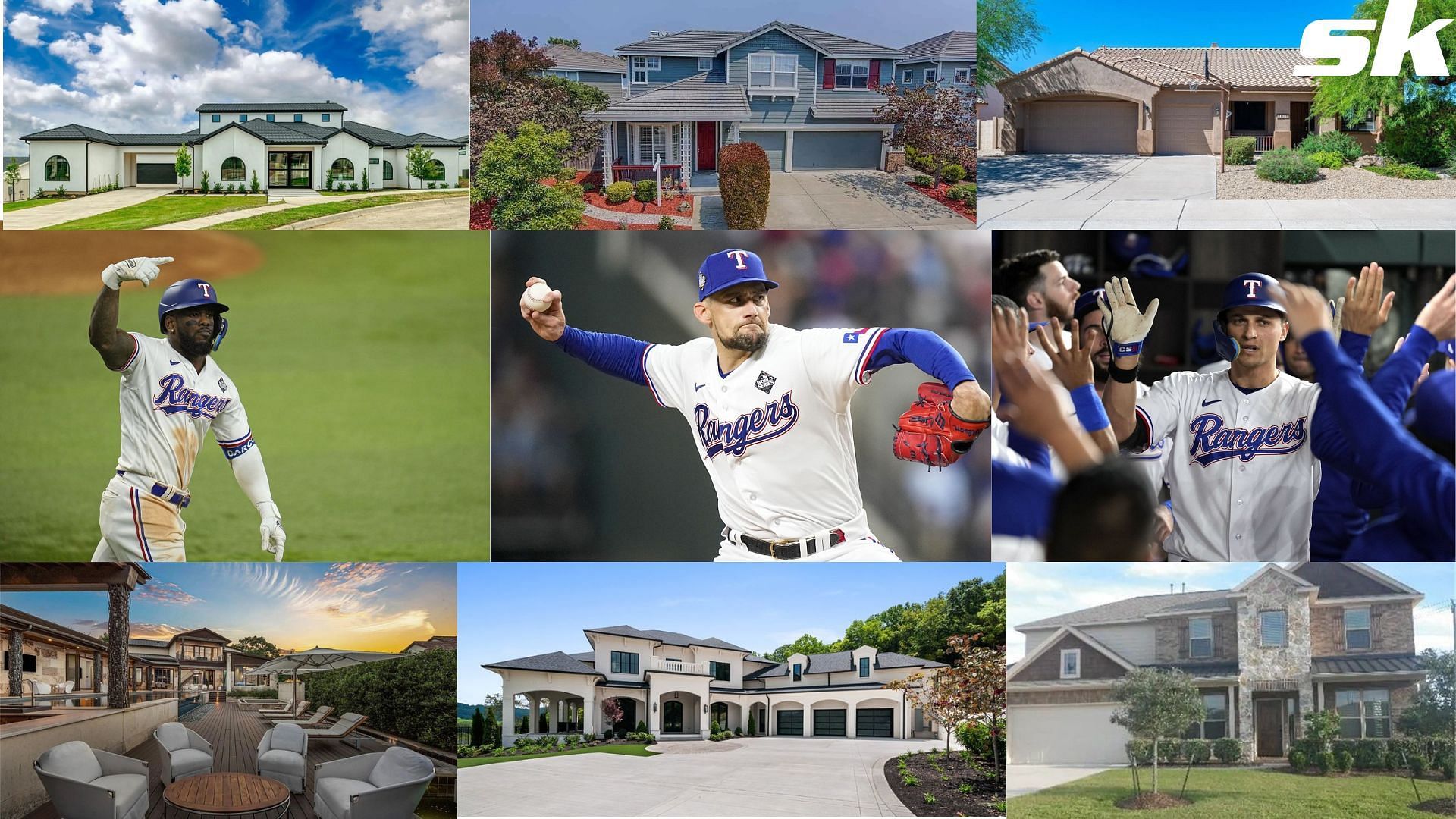 Best 7 jaw-dropping mansions of Rangers stars featuring in World Series 2023