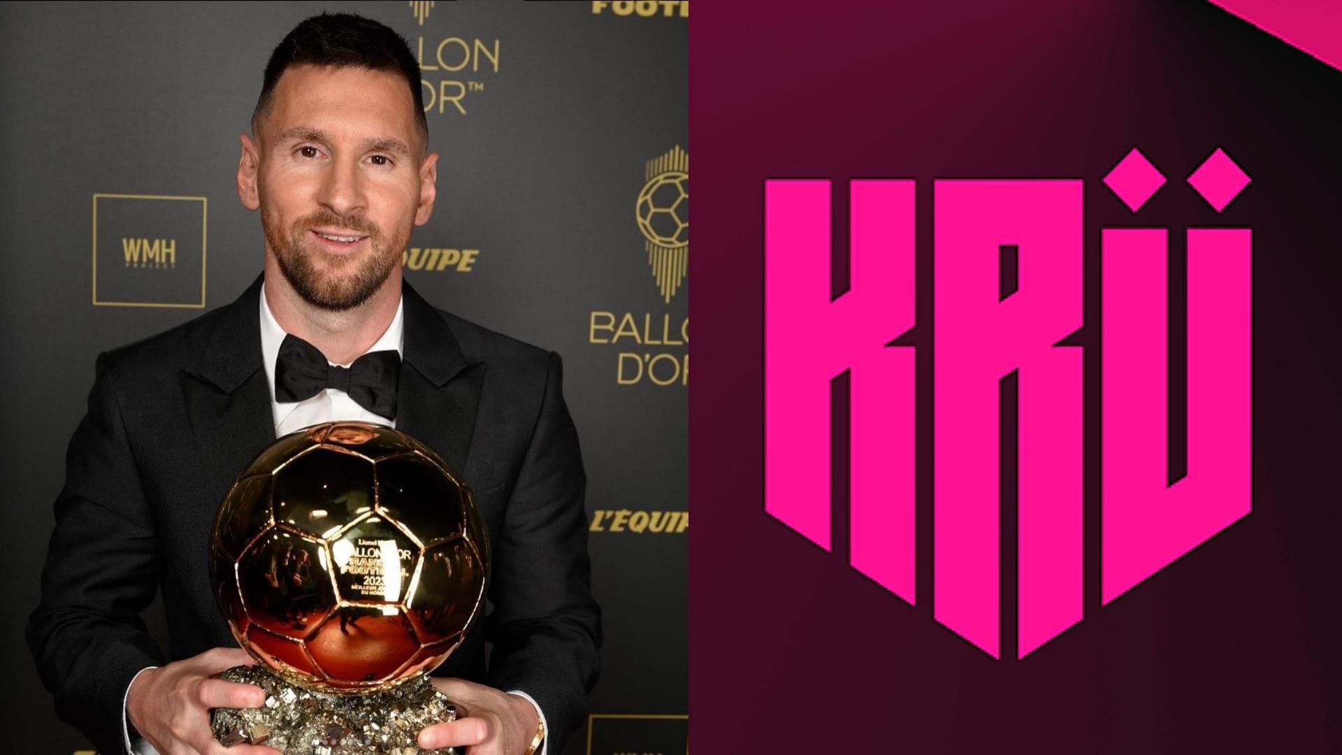 Messi becomes the co-owner of KRU Esports (Image via Sportskeeda)