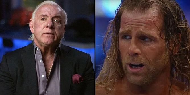 Ric Flair recalls getting drunk on the night before his match against Shawn Michaels at WrestleMania