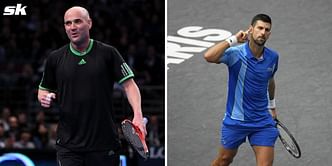 "Andre Agassi's body was breaking down in his 30s, but Novak Djokovic hasn't lost a step at 36" - Jim Courier