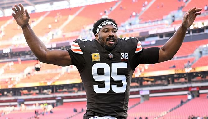Is Myles Garrett the mid-season Defensive Player of the Year?