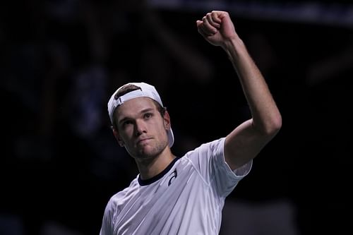 Finland's Otto Virtanen pictured at Davis Cup Finals