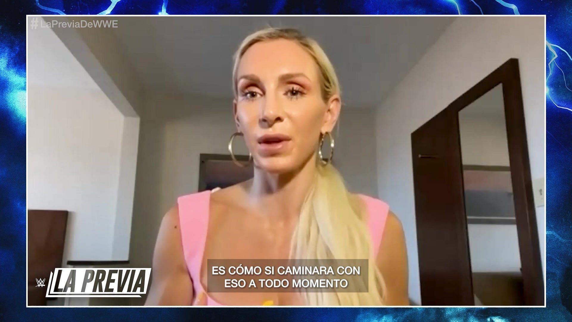 Charlotte Flair on La Previa.