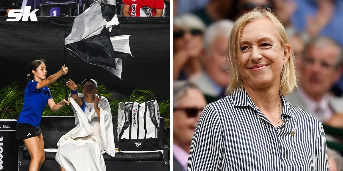 Martina Navratilova mocks the 2023 WTA Finals fiasco