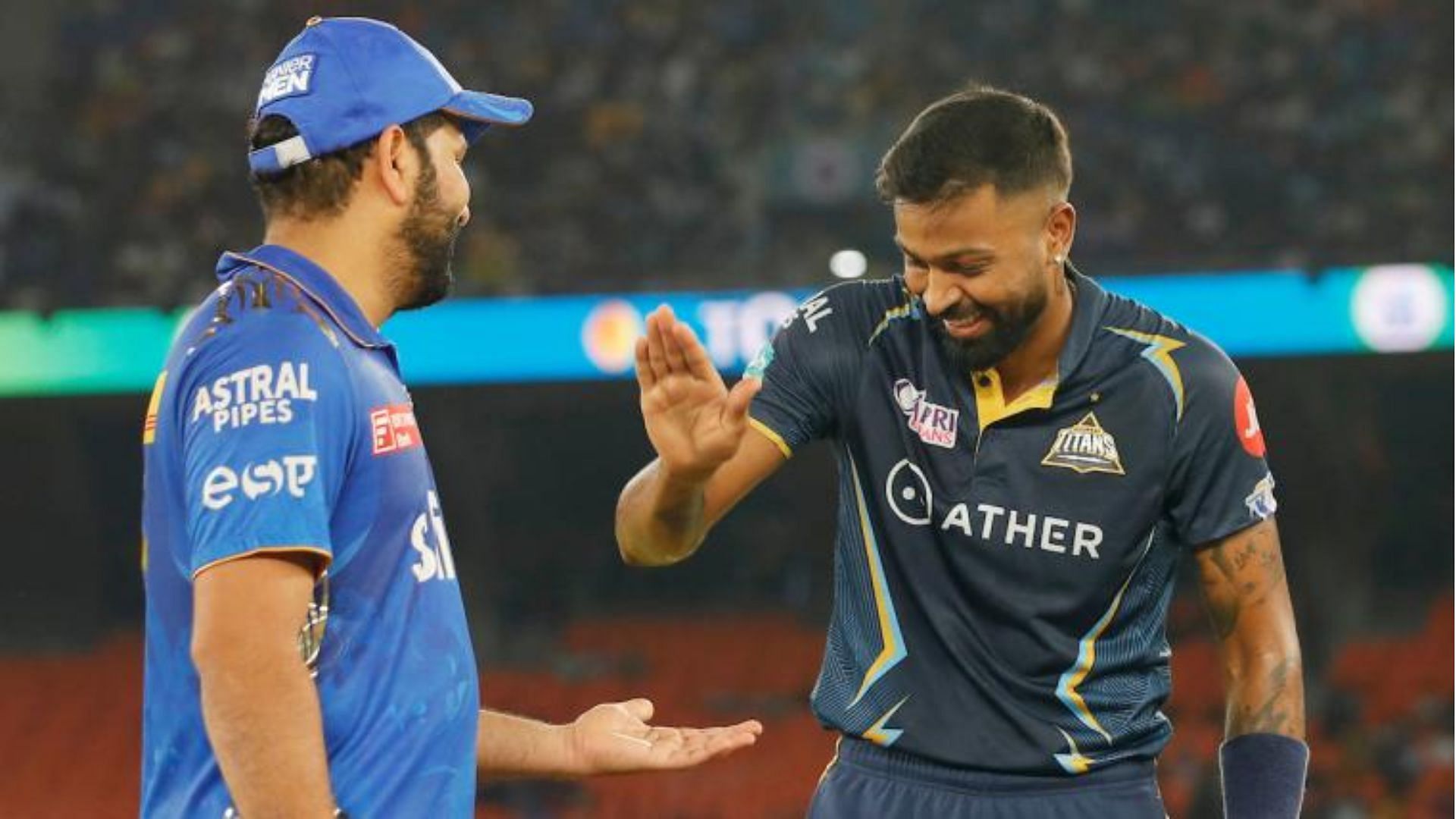 Rohit Sharma and Hardik Pandya could be back together playing for MI in IPL 2024 (P.C.:X)