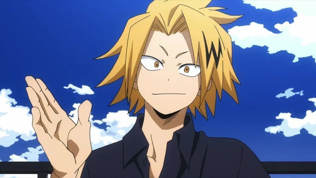 Denki Kaminari as seen in My Hero Academia(image via Studio Bones)