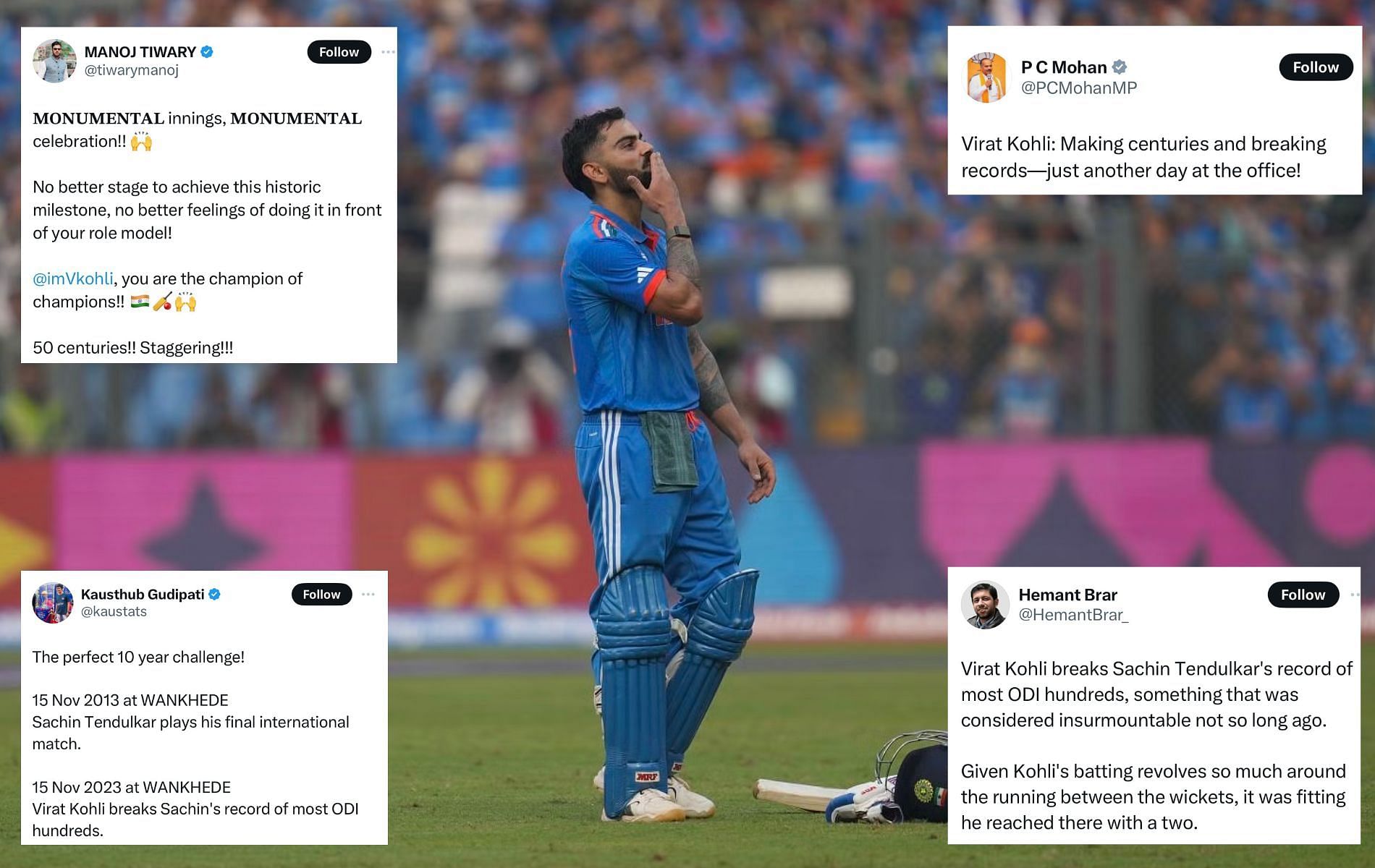 "The Greatest Ever" - Social Media Erupts As Virat Kohli Brings Up ...