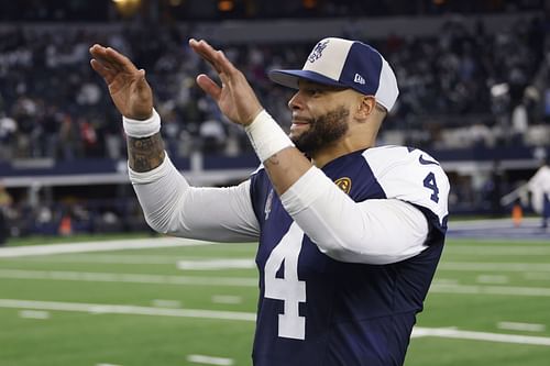 Dak Prescott: Washington Commanders v Dallas Cowboys