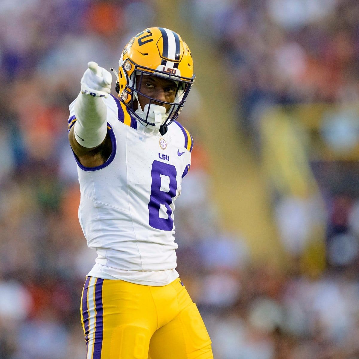 LSU Tigers WR Malik Nabers is having an exceptional 2023 college football season