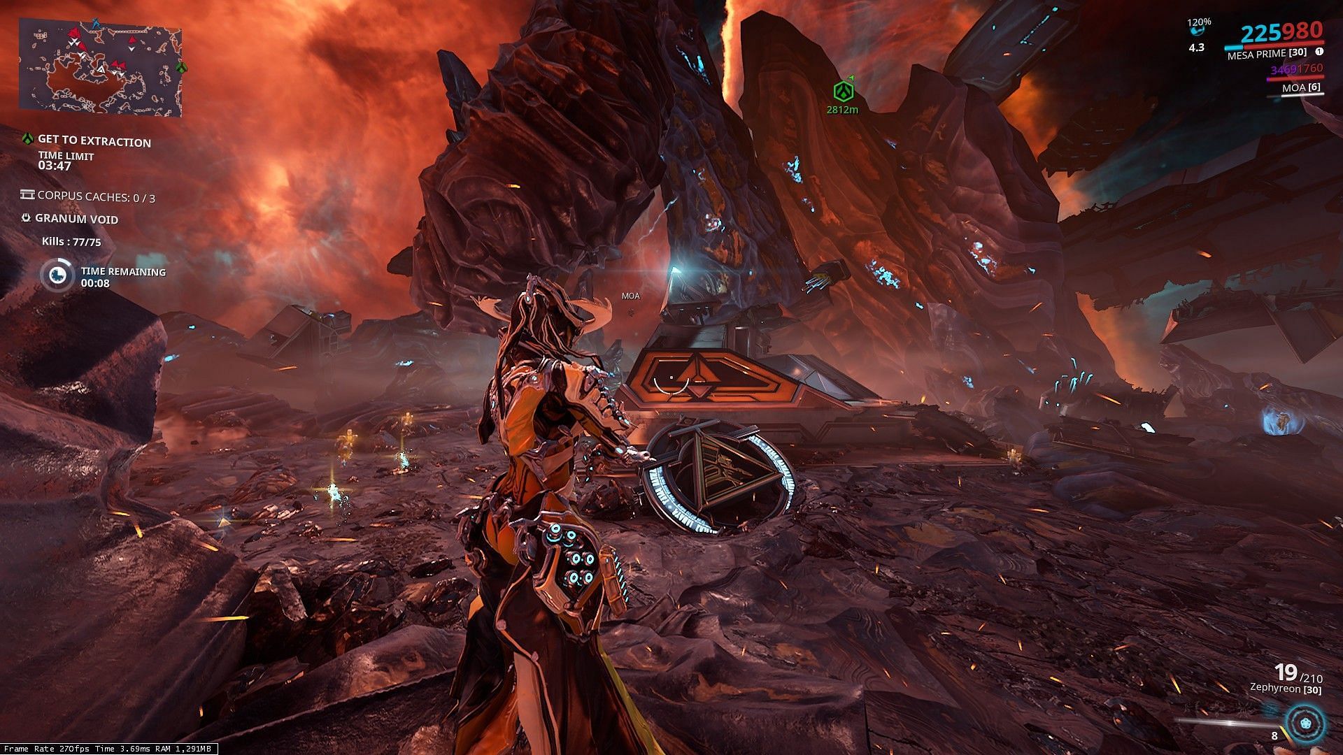 Components for Stropha can be farmed from the Granum Void (Image via Digital Extremes)