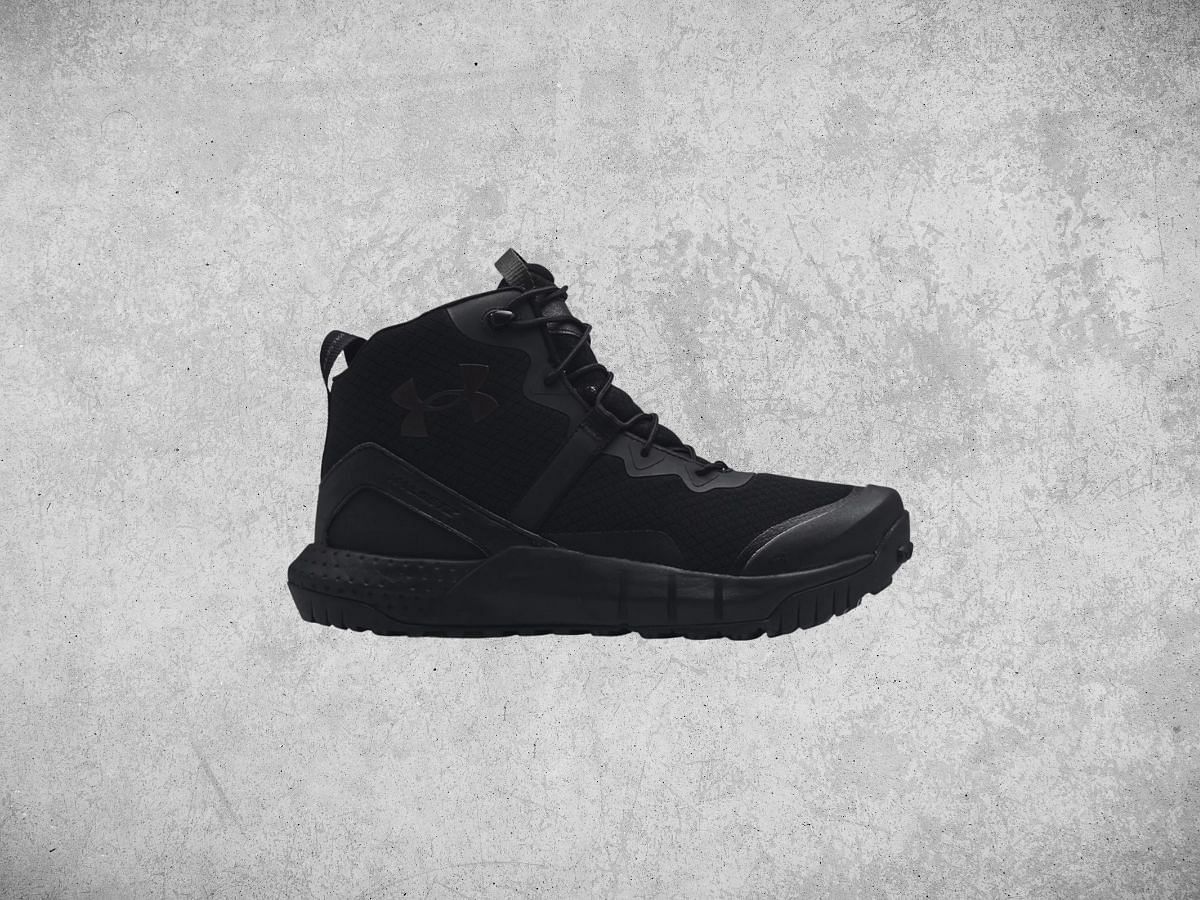The Micro G Valsetz Mid Tactical boots (Image via Under Armour)