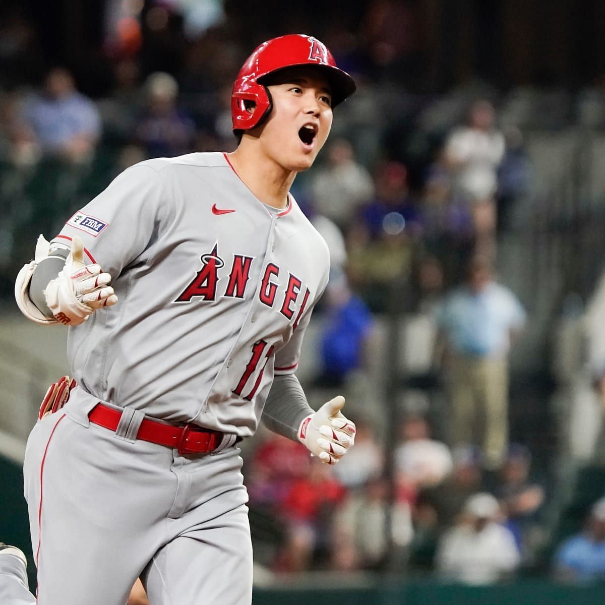 Shohei Ohtani in action for the Los Angeles Angels