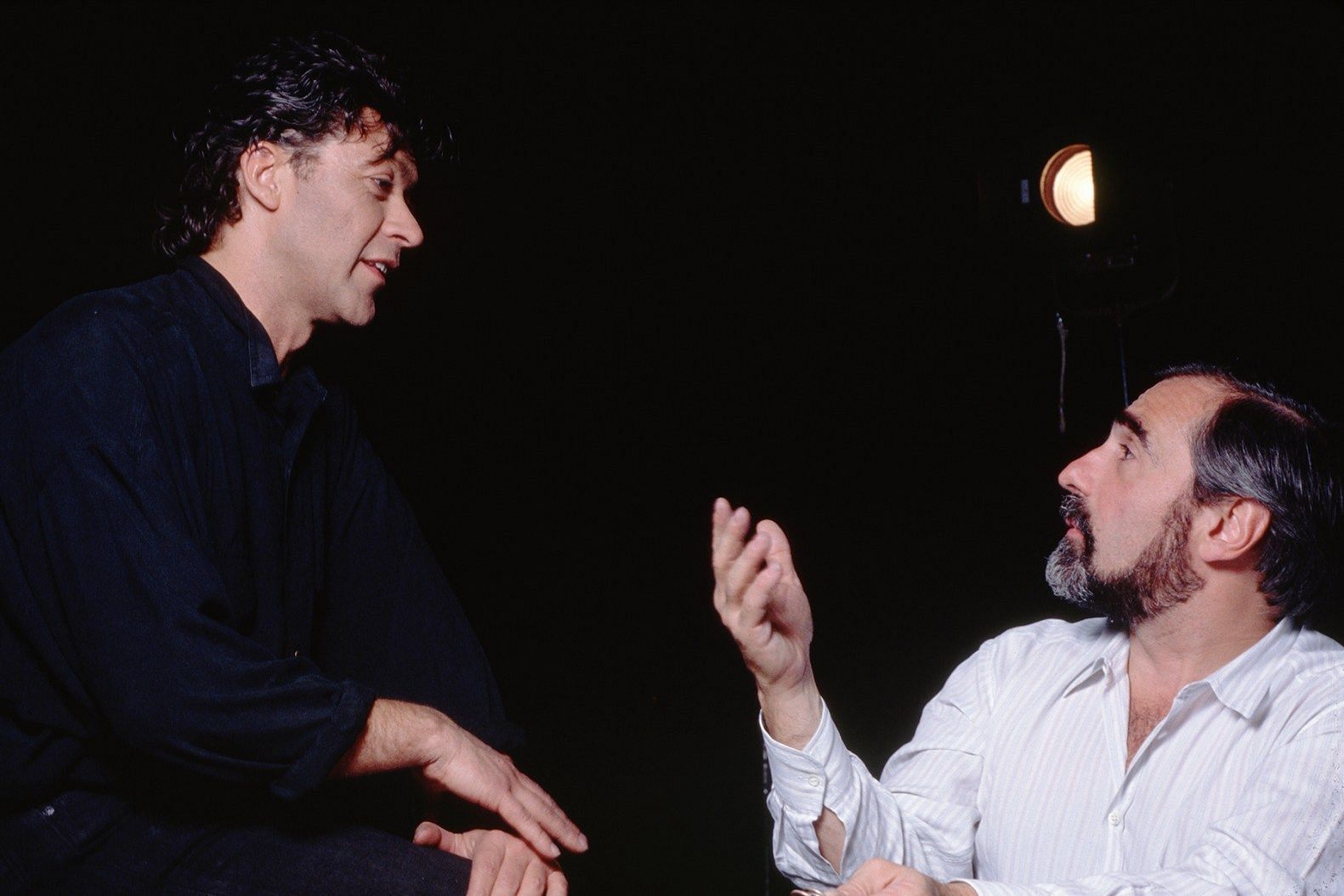 Robbie Robertson and Martin Scorsese (Image via Rolling Stone)