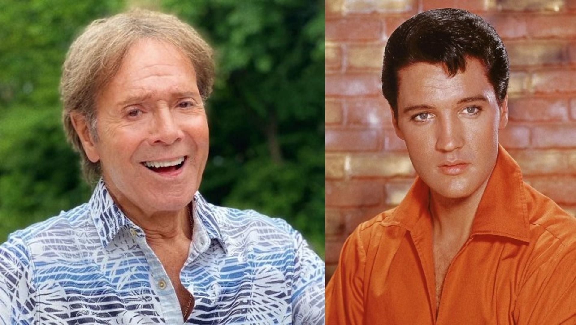 Cliff Richard and Elvis Presley (Image via Google)