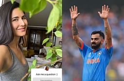 "Superstar, Inspiration, and the most lovely neighbor"- Bollywood actress Katrina Kaif on Virat Kohli