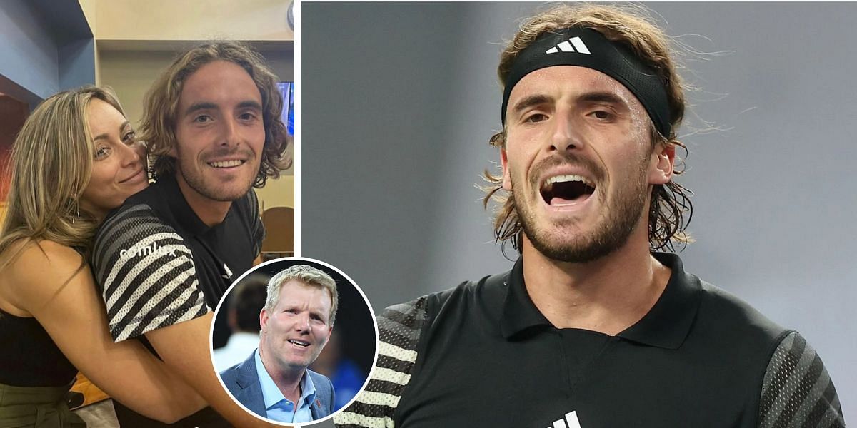 Jim Courier expects Stefanos Tsitsipas to be more mature after the year he has had.