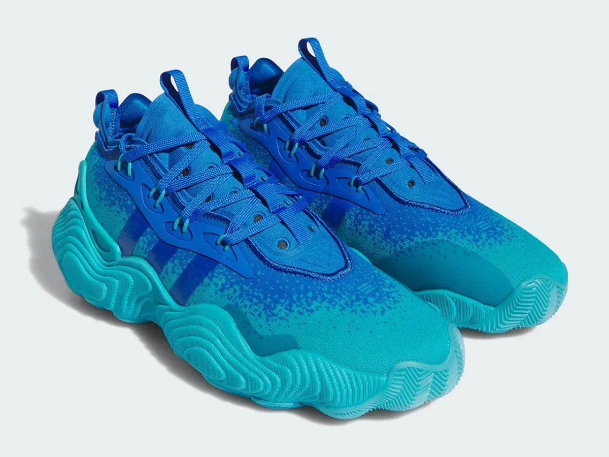 Adidas Trae Young 3 &ldquo;Lucid Cyan&rdquo; sneakers