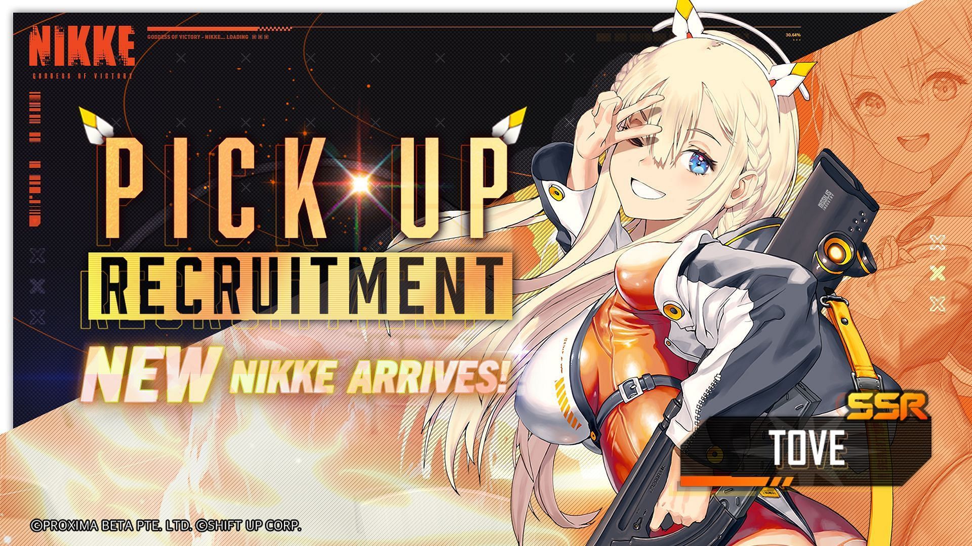 Tove&#039;s Special Recruitment banner. (Image via Shift Up)