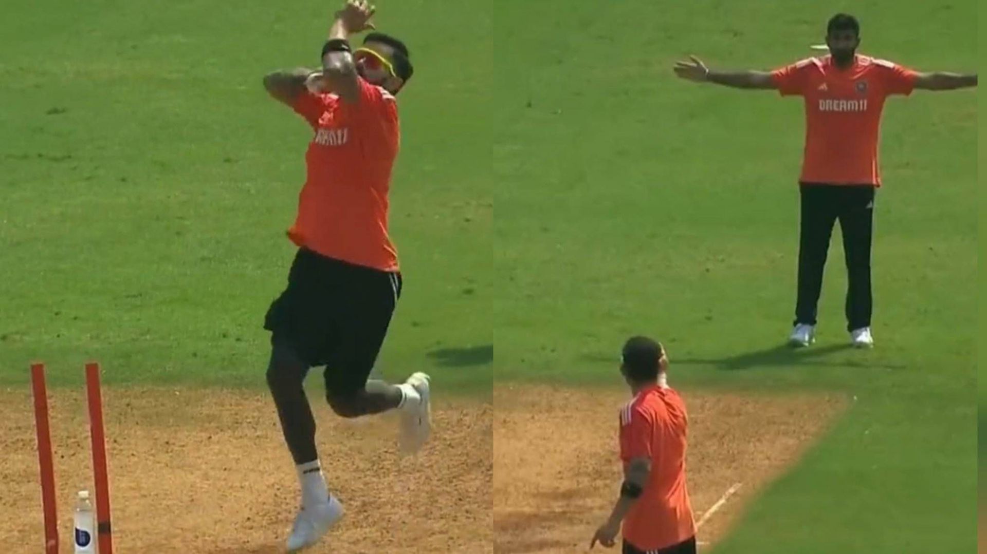 Virat Kohli has bowled three balls in this World Cup (Image: X)