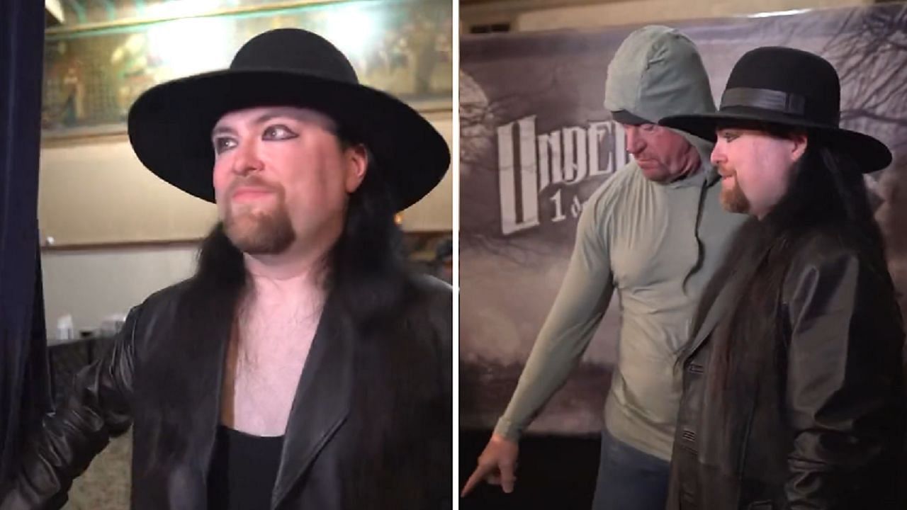 The Undertaker meets a passionate fan