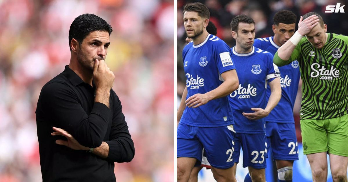 Arteta not happy with Everton