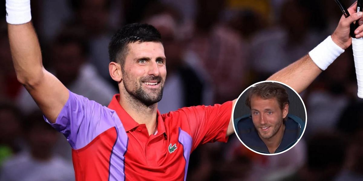 Lucas Pouille heaped praise on Novak Djokovic recently