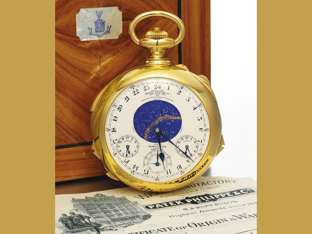 Henry Graves Jr. Supercomplication (Image via Patek Phillippe)