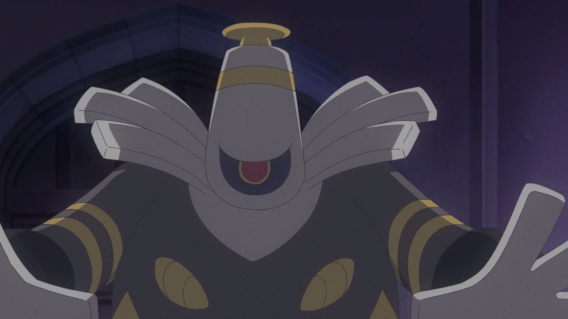 Dusknoir, as seen in the anime (Image via The Pokemon Company)